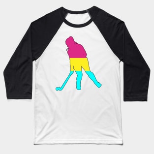 Field Hockey: Pansexual Pride Baseball T-Shirt